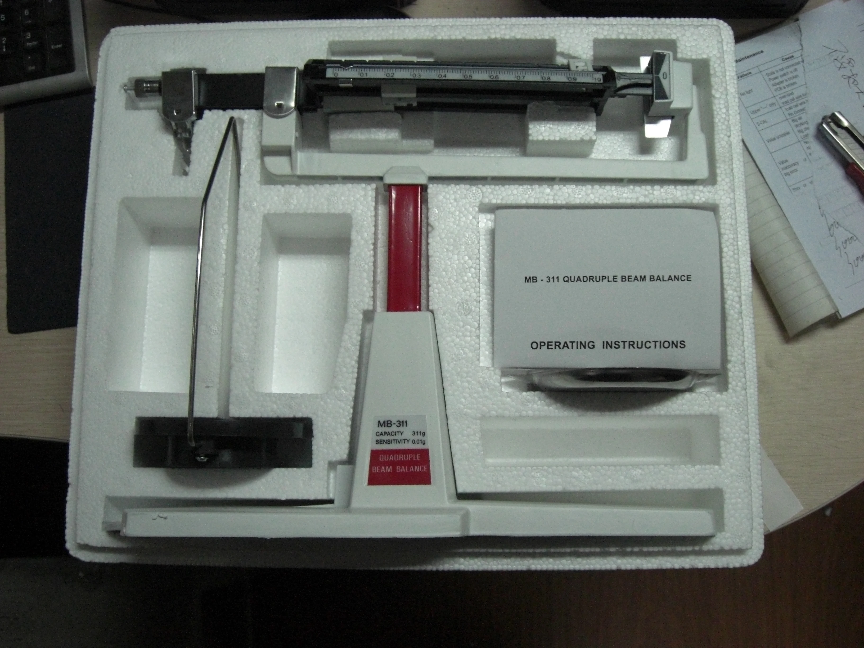 MB-311 Four Beam Mechanical Scale Balance