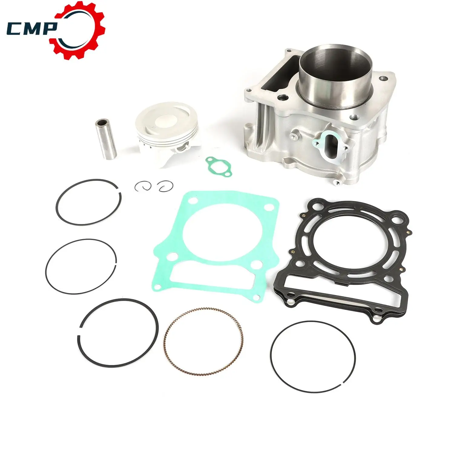 

1Set Cylinder Piston Top End Cylinder 12100-F18-0000 Head Gasket 12250-004-000 15101-F18-000 Kit For HiSun 500 HS YS UTV ATV