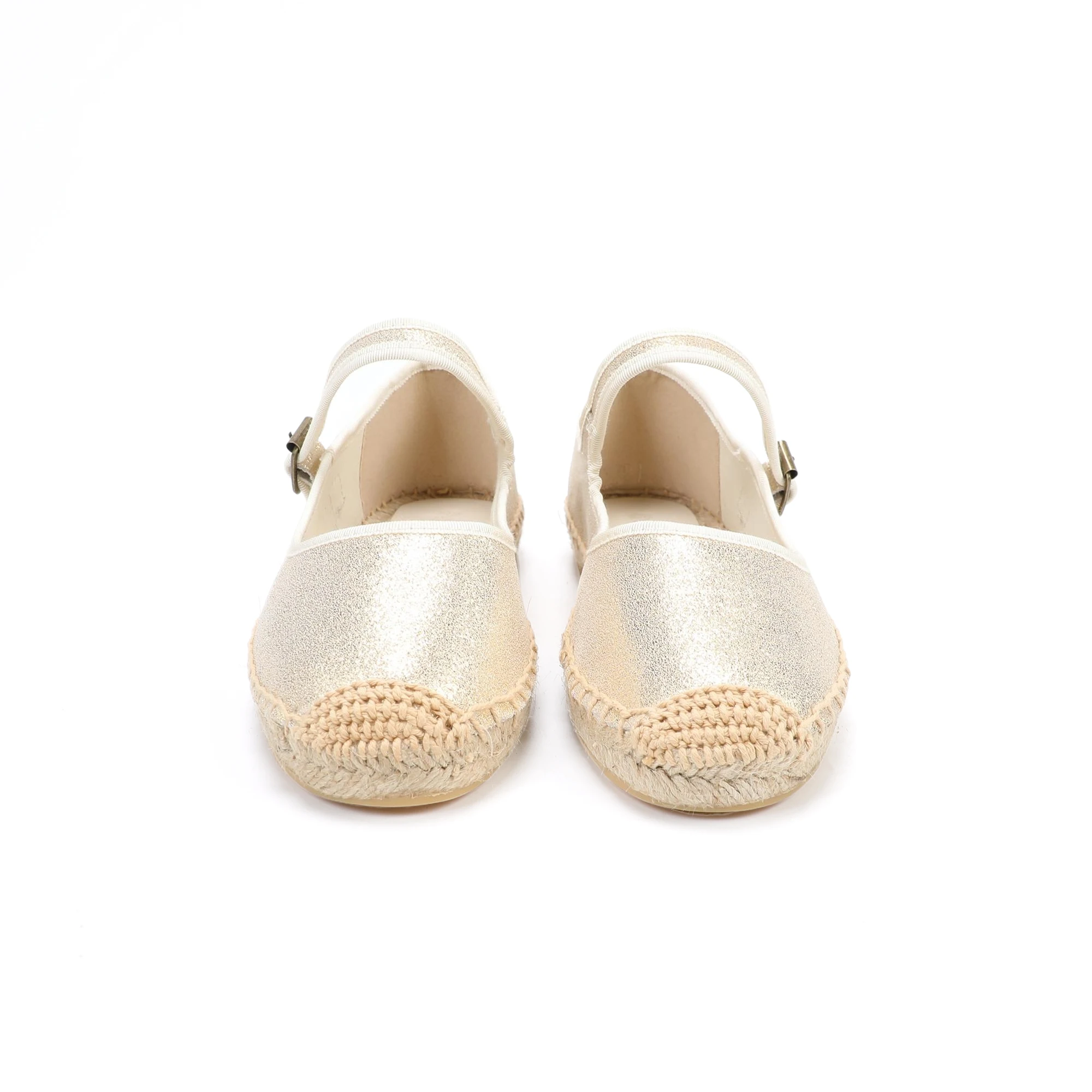 Stylish Mary Jane Espadrilles Women's Flat Shoes with Breathable Canvas Upper Ladies Loafers