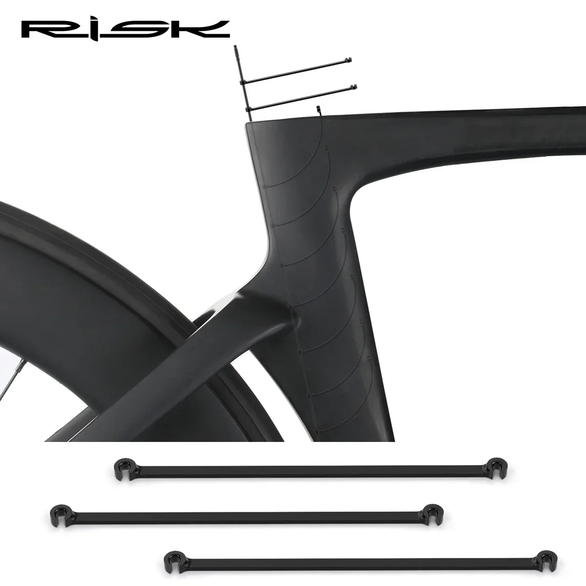 

20pcs RISK SD300 SD500 Bike Derailleur Electronic Wire Silent Strap Strips Bicycle Charging Cable Electric Internal Cable Damper