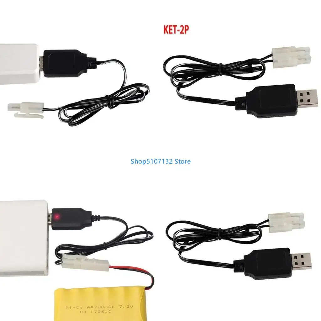 87HD Rechargeable Ni-Cd Ni-MH Batteries KET-2P Plug Adapter 7.2V 250mA Output