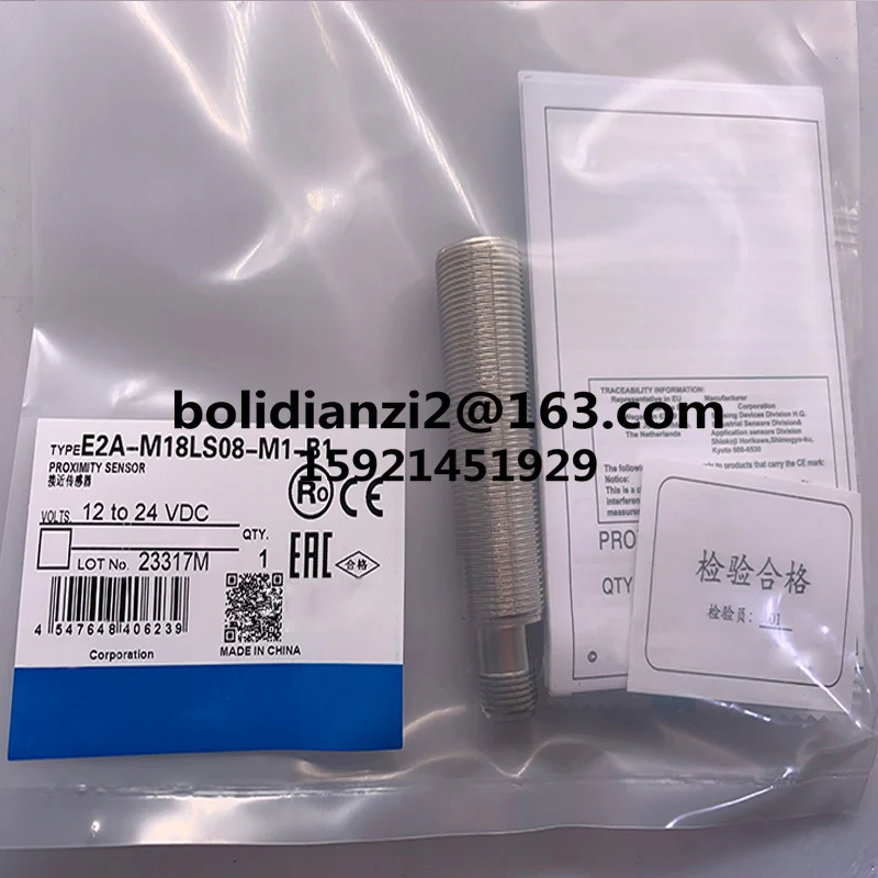 Brand new off the shelf  E2A-M18LS08-M1-B1/B2/B3/C1/C2/C3 100% new original proximity switch one year warranty