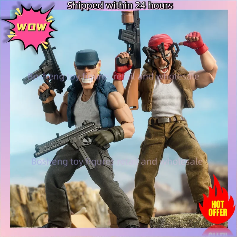 In Stock TUNSHI TS-012 1/12 Scale Metal Slug LEONA Heidern with Double Head Full Set for 6inch Action Figure Model Toys - view 2