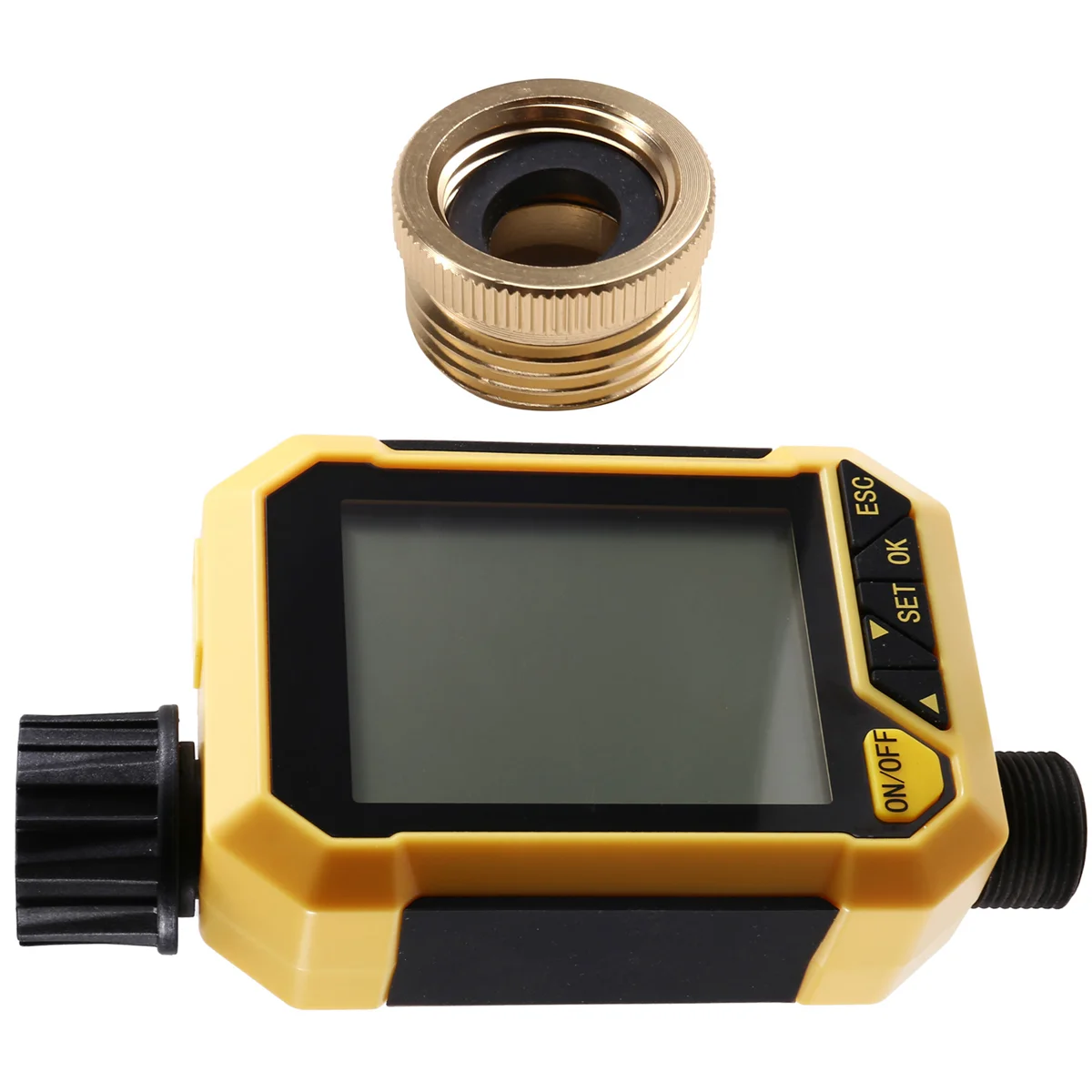 

ABNJ Automatic Watering Device Garden Water Timer LCD Rainfall Timer 99 Minutes 1-30 Days Rain Delay Timed Irrigator