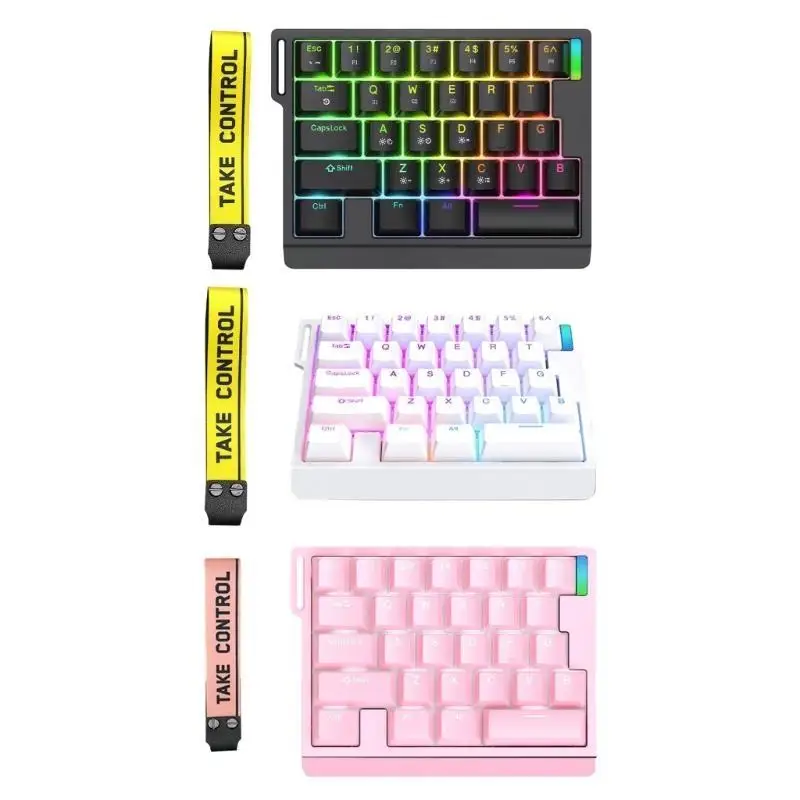 

31BA Handed Mechanical Gaming Keyboard Professional Gaming Keypad Hot Swappable Switches Keyboard for Gaming