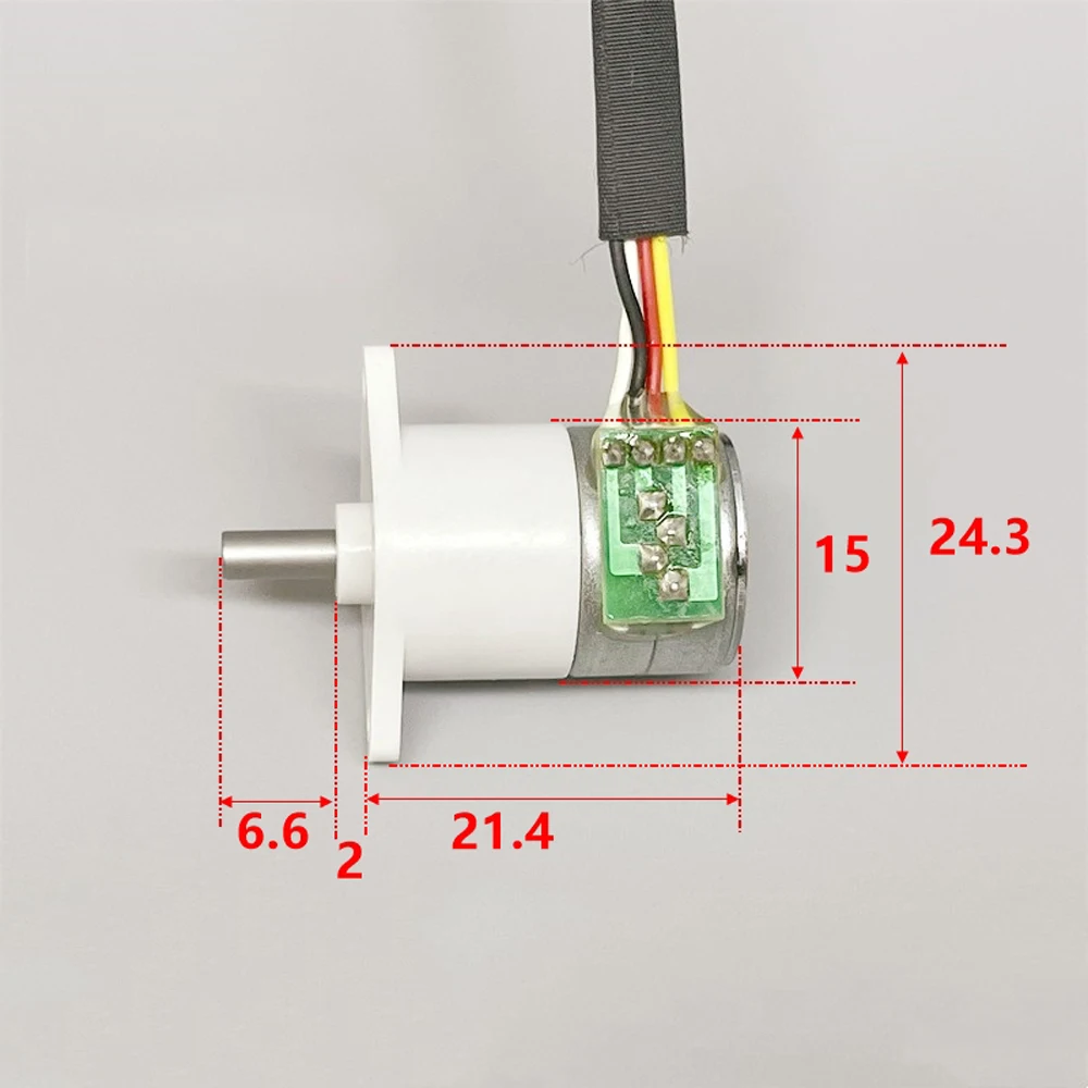 GPM15 Stepping Gear Motor 2 Phases 4 Wire Intelligent Robot/Miniature Gimbal 15BY Micro Precision Stepper Motor