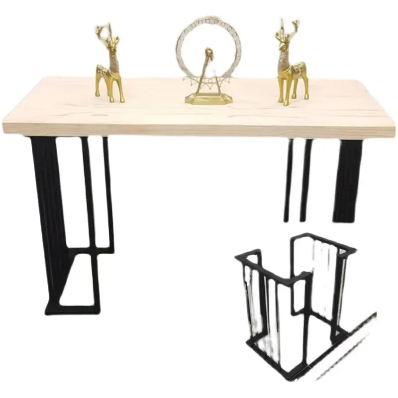 

Now wrought iron table leg bracket, office computer conference desk metal coffee table rack, dining table leg