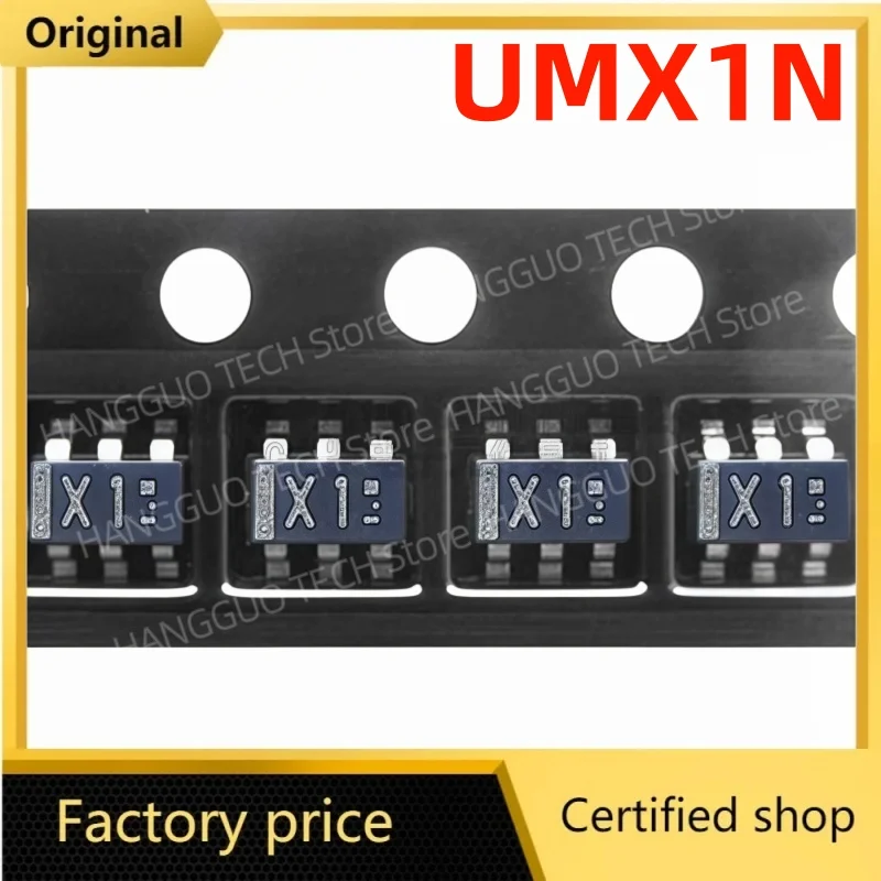 50-pz-lotto-originale-e-nuovo-di-zecca-umx1n-sot-363-umx1ntn-sot363-marchio-x1-smd-per-tubo-di-accensione-mitsubishi