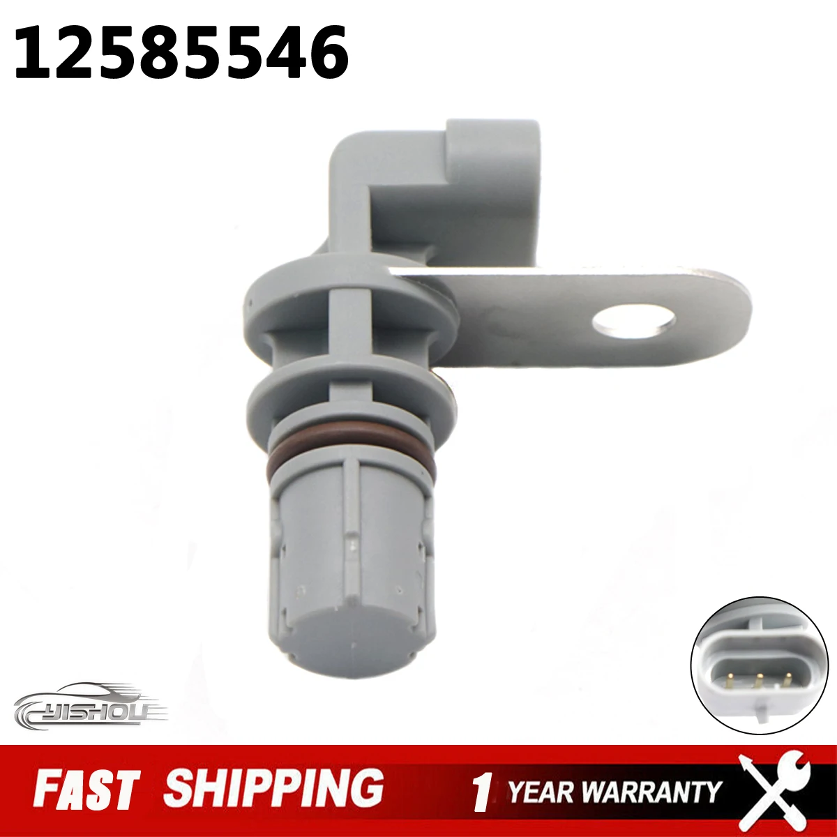 

Car Crankshaft Position Sensor 12585546 Fit For Cadillac Buick Fits For Saab 9-7x Pontiac G8 Grand Prix Hummer H2 H3 H3T GMC New