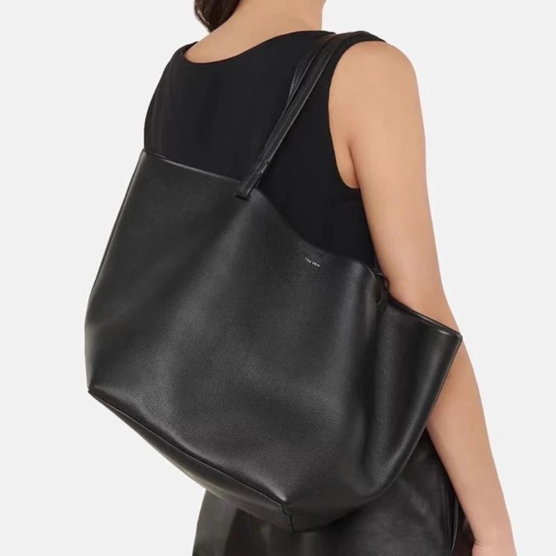 

Fashionable retro lychee patterned women's single shoulder mother and child tote bag, large capacity single shoulder bucket bag