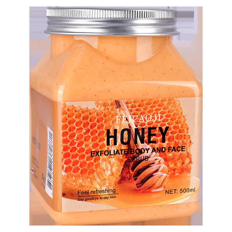 エクスフォーティングボディスクラバー、バスsalwater、肌の若返り、500ml