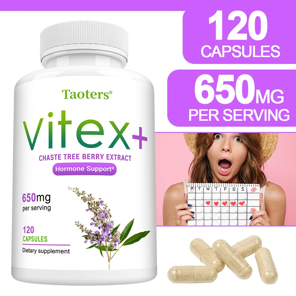 

Vitex - Chaste Tree Berry Extract - Menopause Support, Weight Management, Balancing Emotions, Helping To Improve Skin
