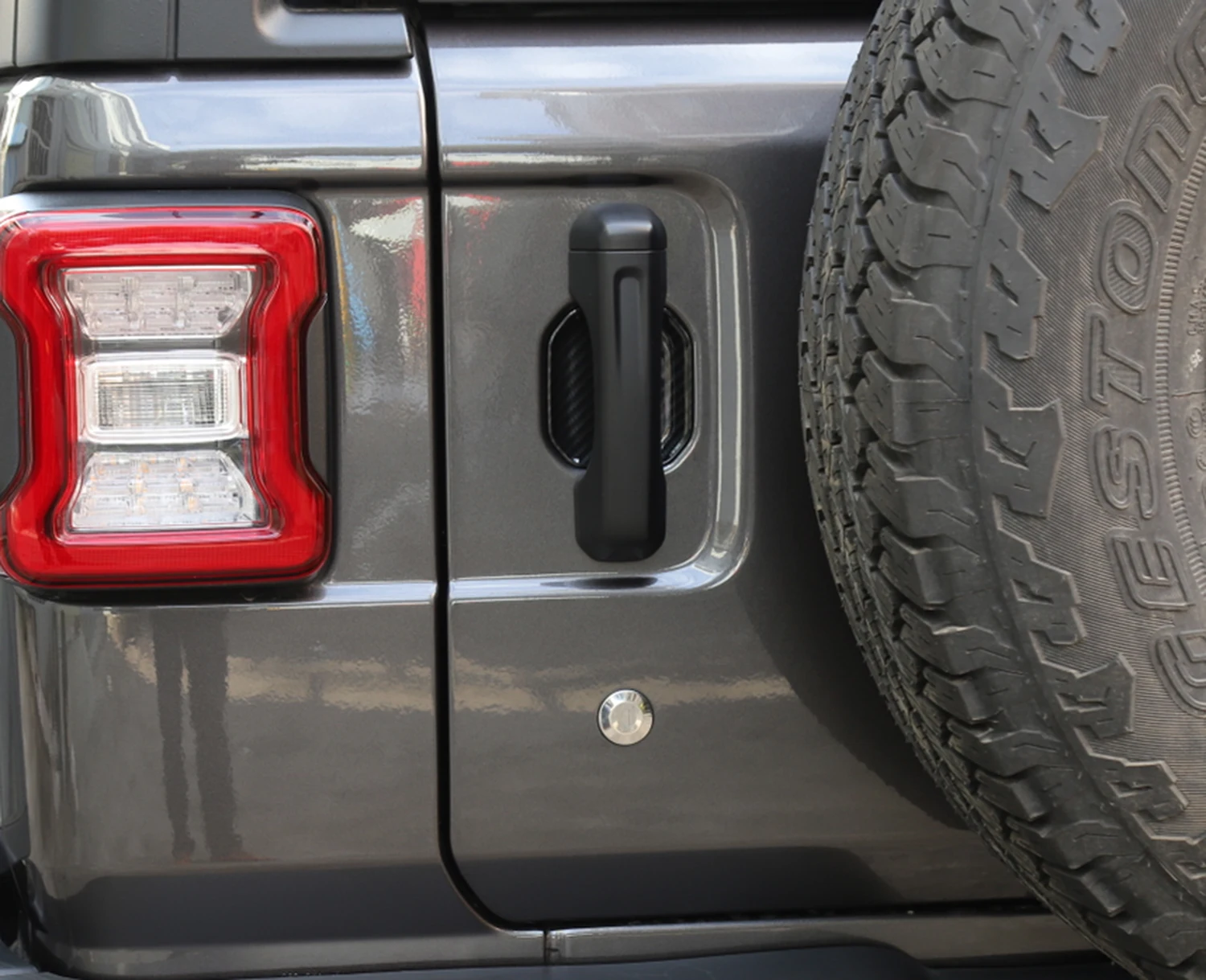 Car Door Handle Bowl Guard Cover Rear Tail Door Bowl Decoration for Jeep Wrangler JL 2018-2023 2/4-Doors Exterior Accessories