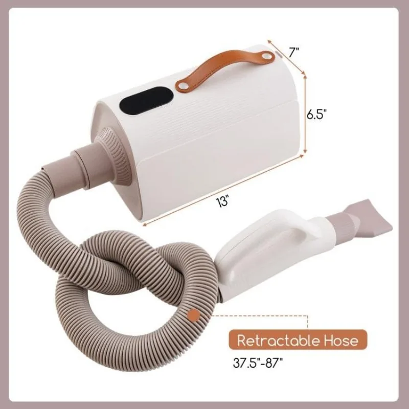 

1 Pc Dog Cat Hair Blower with Negative Ion Function and Adjustable Temperature