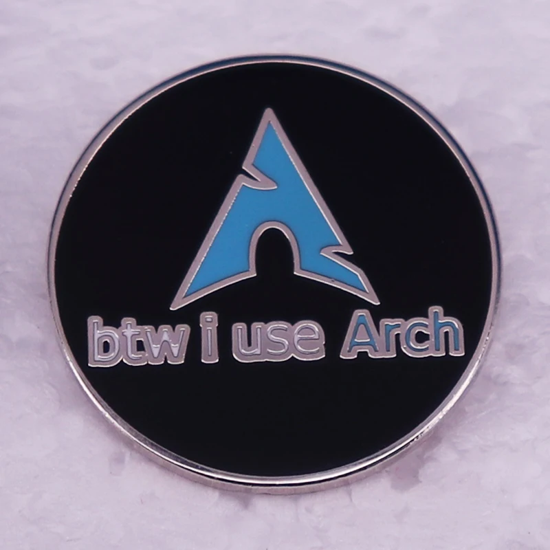 BTW أنا استخدام آرتشس المينا دبوس مضحك catchالعبارة جعل متعة دبابيس قبعة مجوهرات هدايا #1