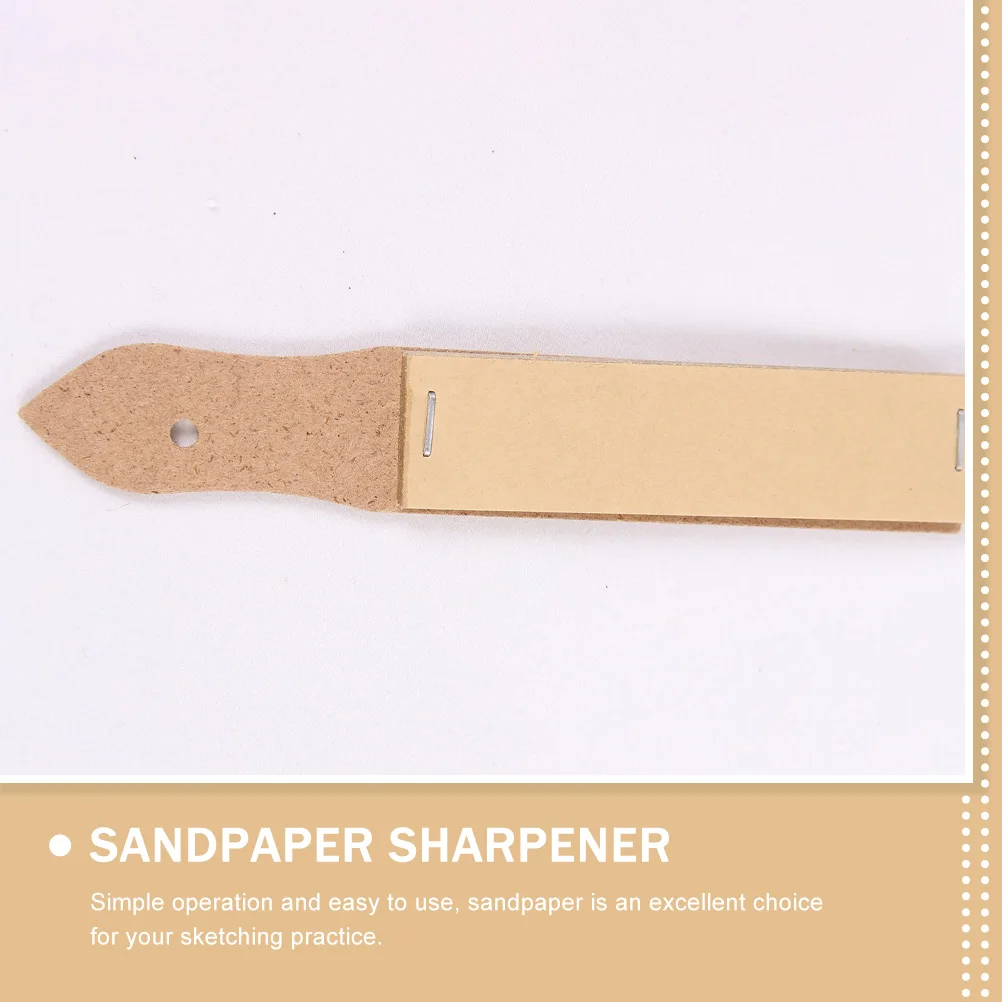 

3 set 3 Sets Pen Sandpaper Boards Sketch Pencil Polishing Blocks Drawing Supplies Charcoal Tools Lightweight