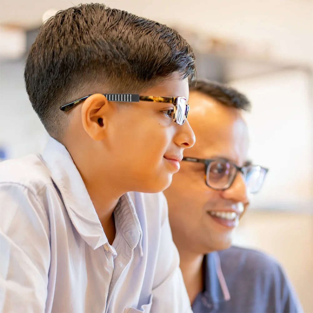 

8Pcs Eyeglass Anti Slip Sleeves Silicone Ear Cushions Comfortable Glasses End Tips Secure Fit Retainer Eyeglass Arm Cushions