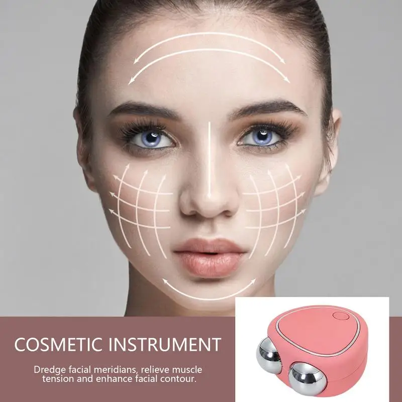 New Face Lifting Machine Facial Massager Microcurrent Roller Skin Tightening Rejuvenation Beauty Care Device Anti Wrinkle Tool