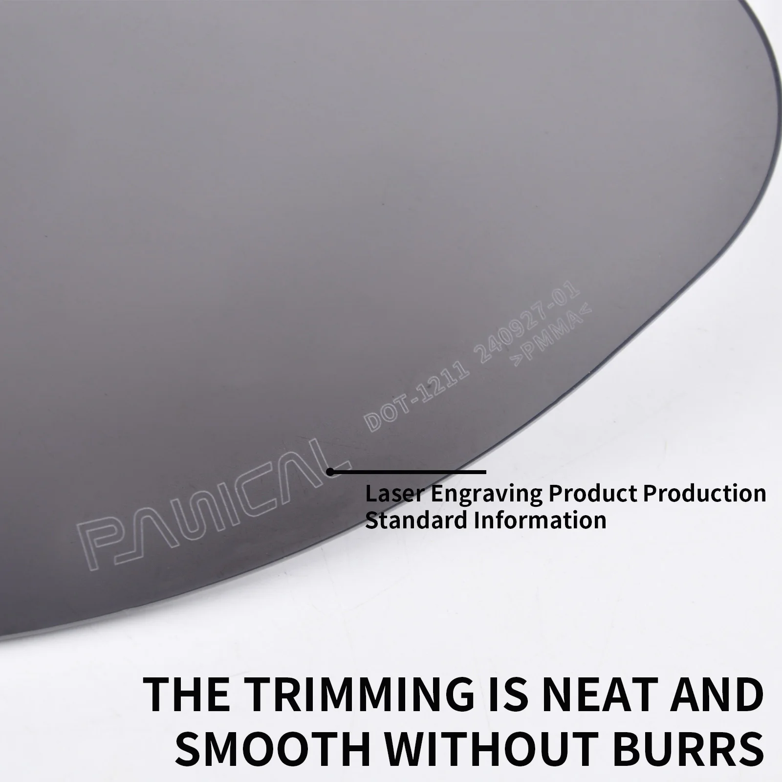 PANICAL für Honda GoldWing GL1800 F6B DCT 18-26 Motorrad Luftabweiser Verstellbarer Spoiler Windschutzscheibe Flansch-Deflektor Verkleidung – Detail 5