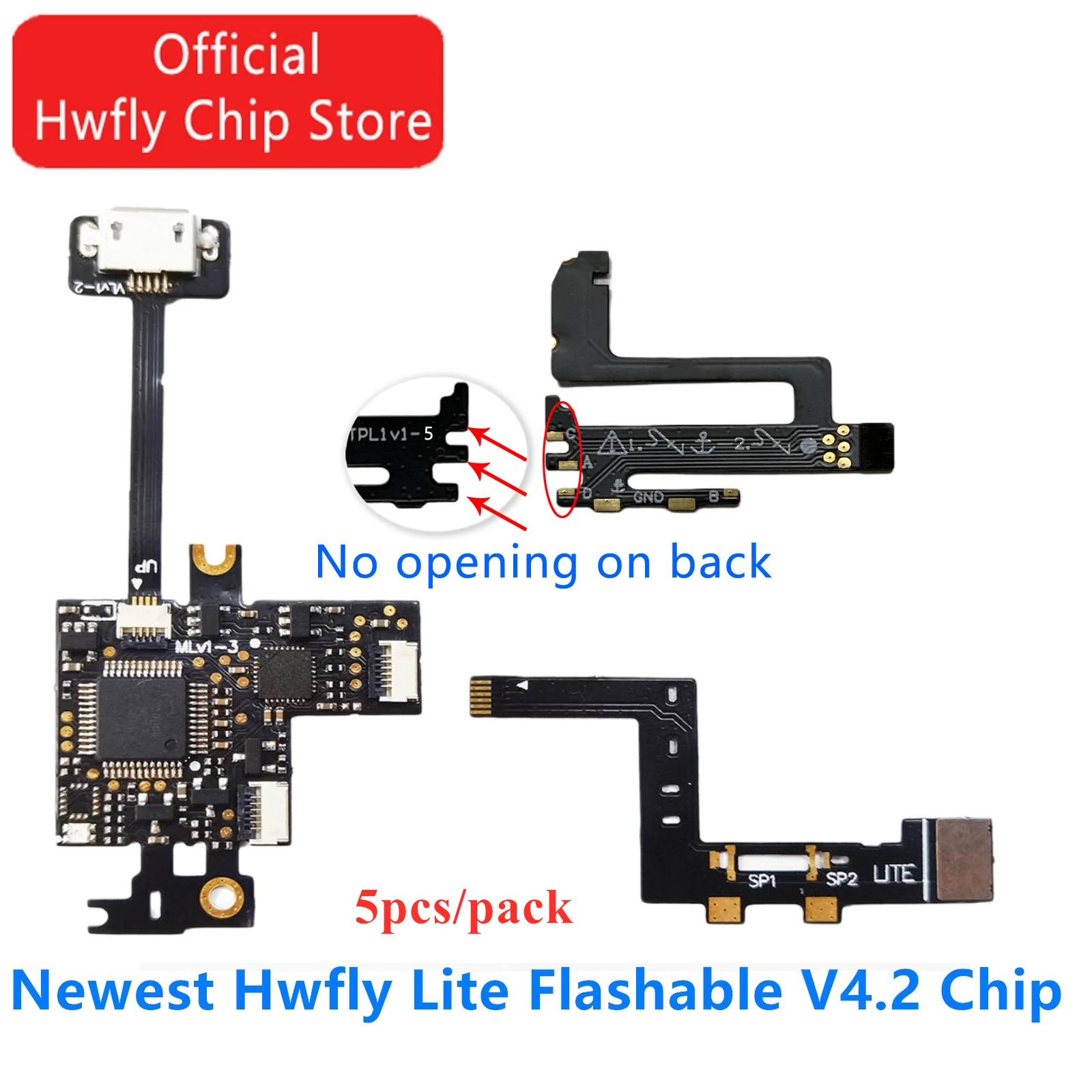 Nieuwe Hwfly Lite 4e Generatie V4.2 Chip Upgradable En Flitsbare Ondersteuning Lite Console Originele Volledige Set Met Officiële