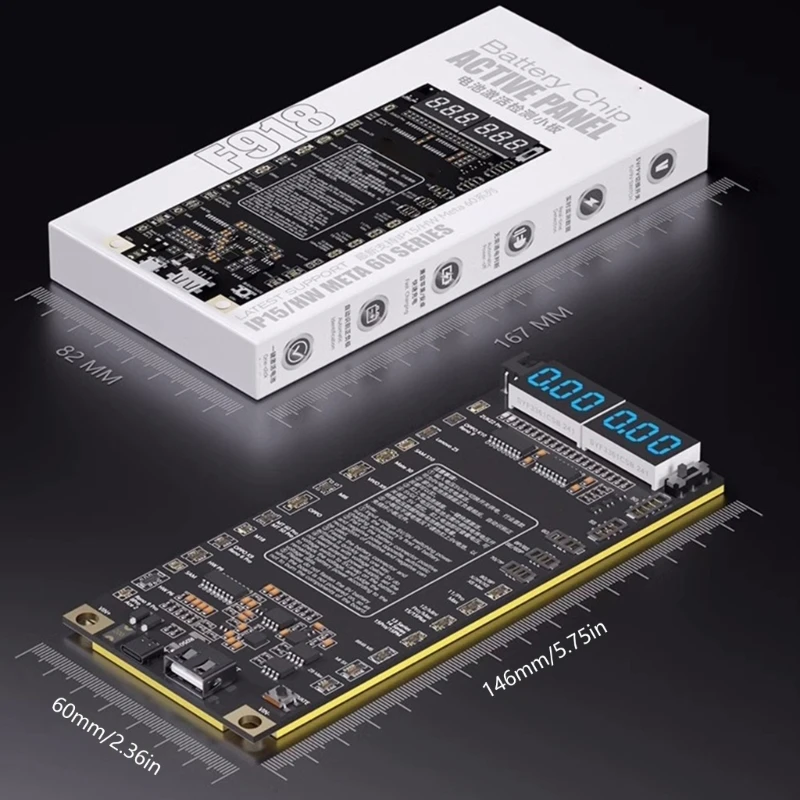 Placa carga activación batería para teléfono móvil, probador carga rápida inteligente, envío directo