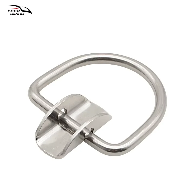2026 New Arrival - Scuba Diving Tank Cylinder D-Ring Holder For Hose Clamps Stainless Steel Diving Equipment Fixing Clip