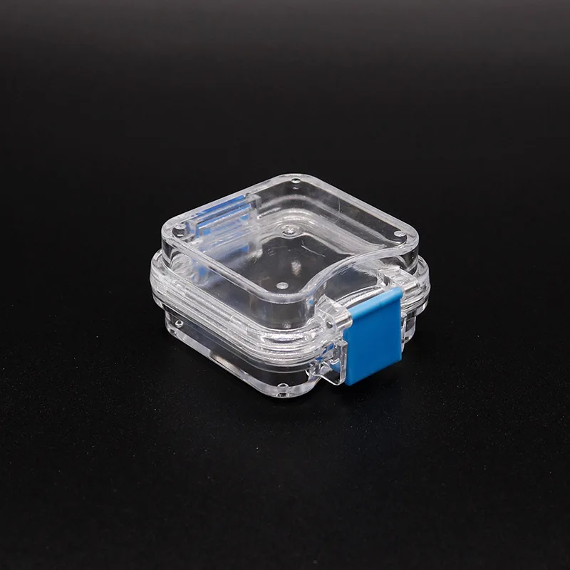 10pcs Denture Case Dental Membrane Box Denture Film Case Storage Orthodontic Retainer Box