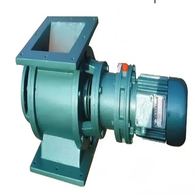 Rotary Feeder Rotary Airlock Valve Stainless Steel Electric Control Normal Temperature Constant Flow