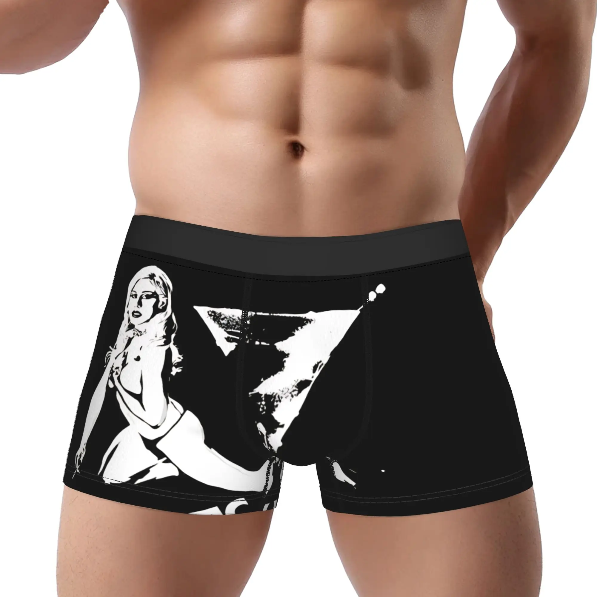 

Slayyyter Slayyyter Underpants Breathbale Panties Man Underwear Ventilate Shorts Boxer Briefs