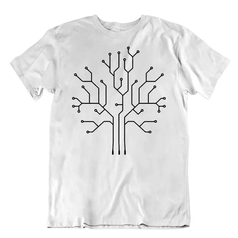 Binary Tree Design Tshirt Programmer T-Shirt Unique Birthday Tee Funny Shirt