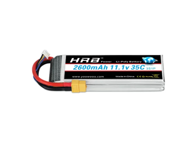 

HRB 3S Lipo Battery 11.1v 2600mAh 35C with XT60 Deans plug for RC Car Boat fpv drone Helicopter Quadcopter Airplane AKKU Bateria