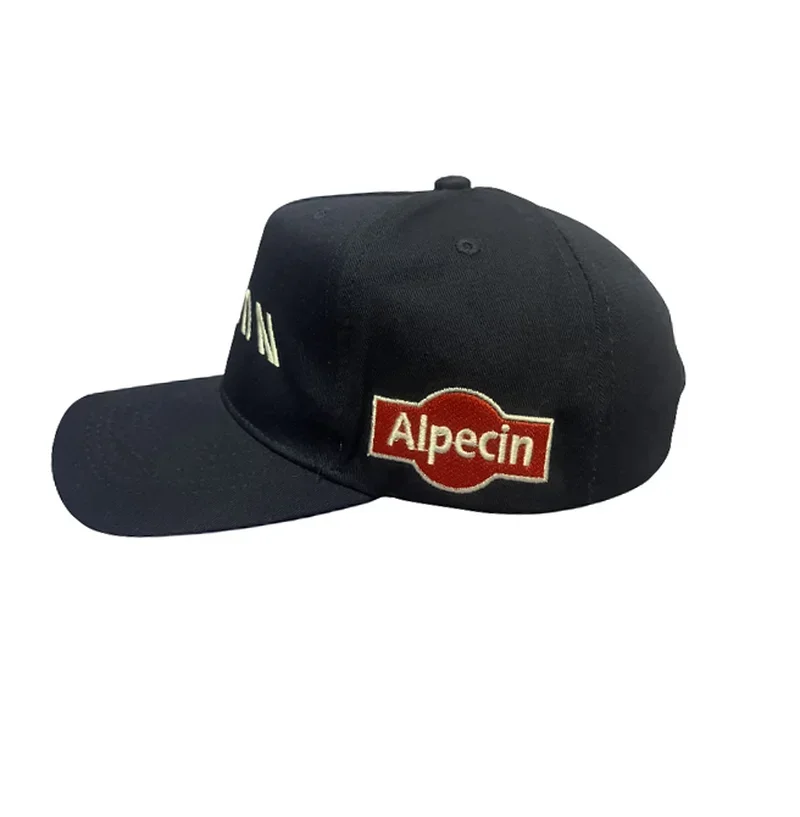 

2025 Alpecin Deceuninck TEAM 100% COTTON Embroidery Cycling Caps Outdoor Street Snapback Baseball Podium Hat