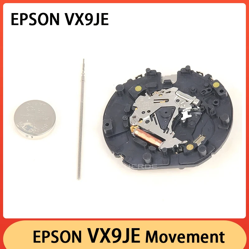 New Original Japanese EPSON VX9J Movement 6 Hands 3.6.9 Small Seconds VX9JE Quartz Movement Watch Movement Accessories