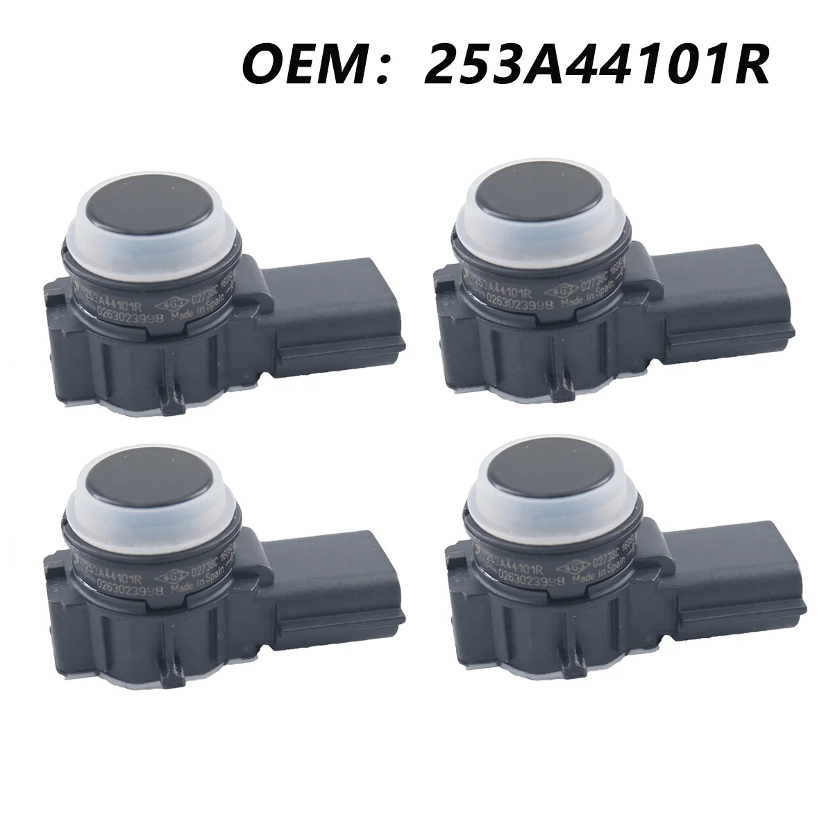 

Датчик парковки PDC для Renault Clio Mk4 2016-2020 E-Space Mk5 2015-2020 Kadjar 2015-2019 Koleos MK2 2016-2019 253A44101R