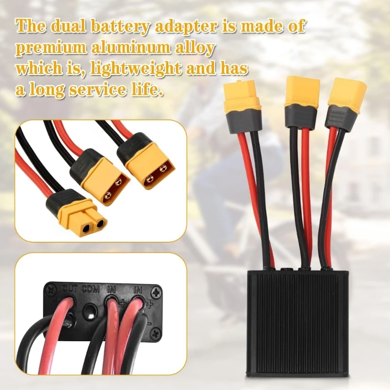 Battery Pack Balance Discharger for 2 Pack Maintenance Testing, Discharge Management, Service Workflows, and Energy Storage X37F