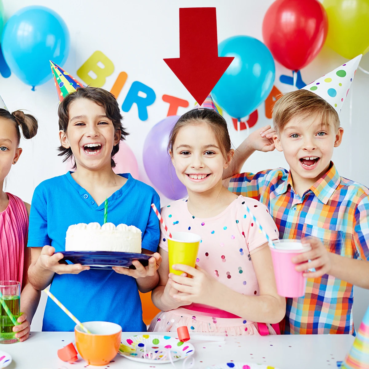 

2Pcs Arrowhead Hair Band Red Party Accessories Headbands Bride Travel Hoops Fashion Photography Props Lightweight Comfortable