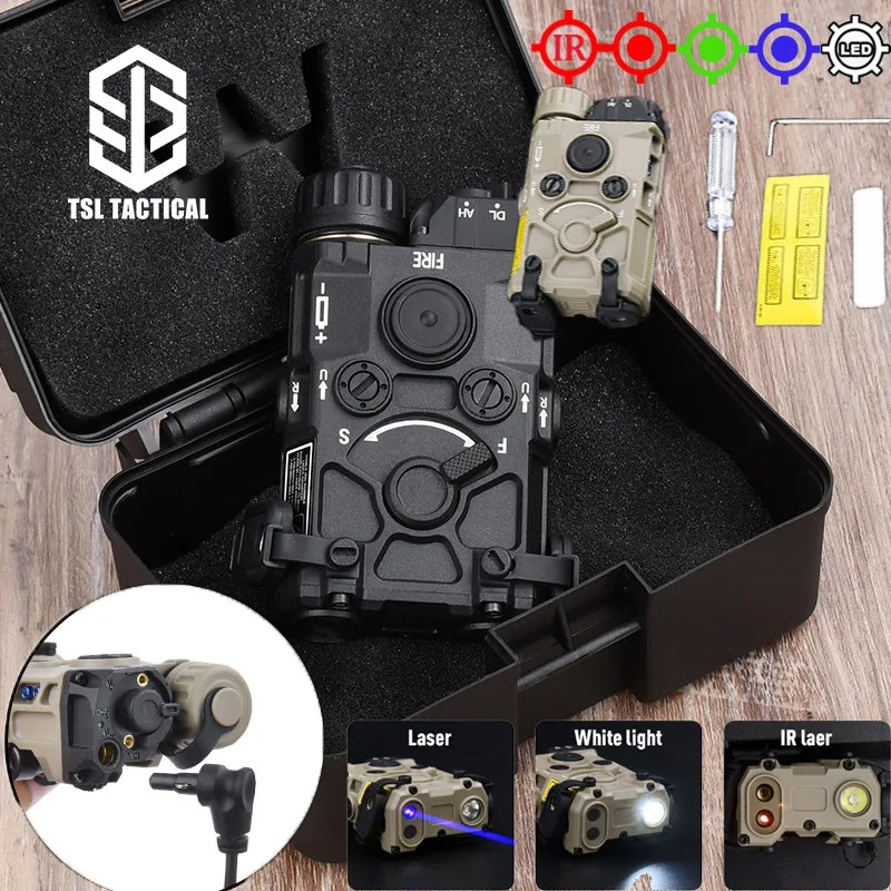 WADSN Tactical Nylon Eotec OGL Laser Pointer Red Dot Blue Green IR Laser indicator PEQ 15 OGL infrared Sight Airsoft Flashlight