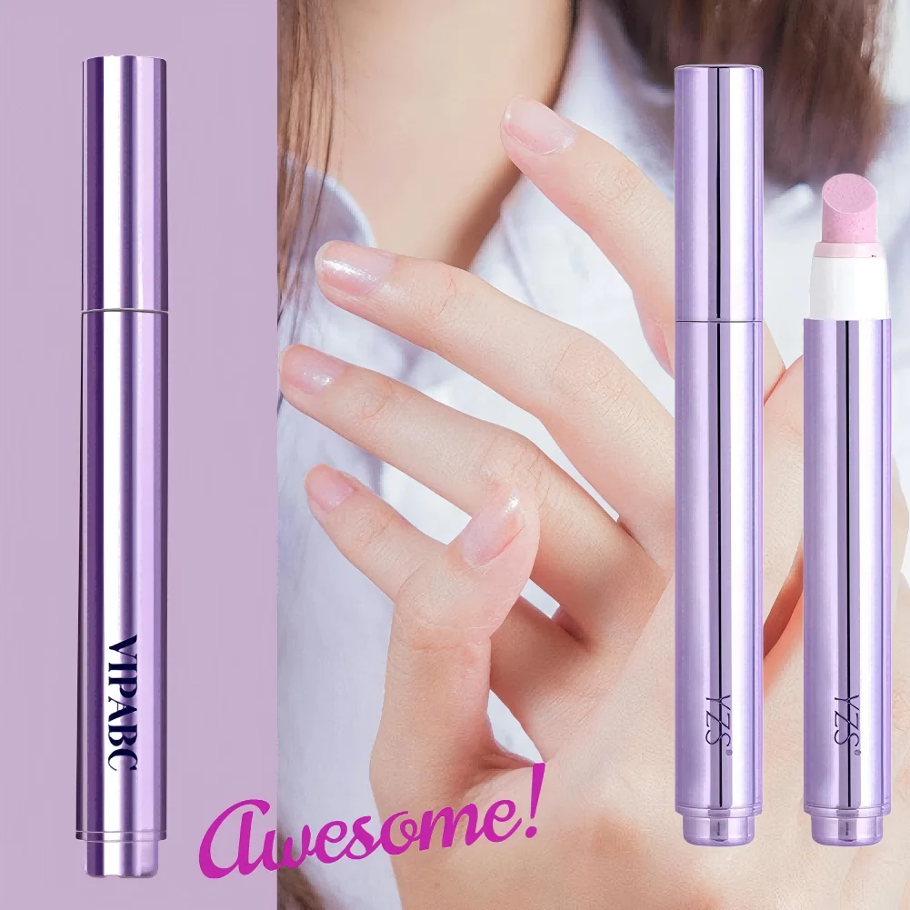 3 in 1 에센스 네일 큐티클 오일 펜, 손톱 모서리 건조하고 손상된 손톱에 수분을 공급하고 큐티클 제거, 네일 케어 매니큐어 도구