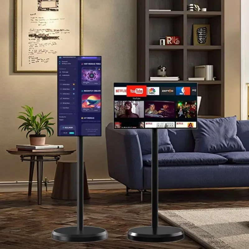 

Hot Sale Mobile Smart LCD Display Rechargeable 21.5 Inch Portable TV Touch Screen Android TV Smart TV Tablet