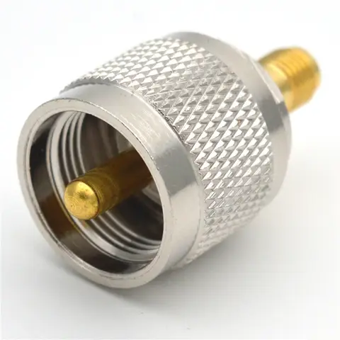 1 st SMA honkontakt till UHF PL 259 hane PL259 SO239 RF-adapter koaxial koaxialkontakt rak koppar 12 best sales pl 259 - №1