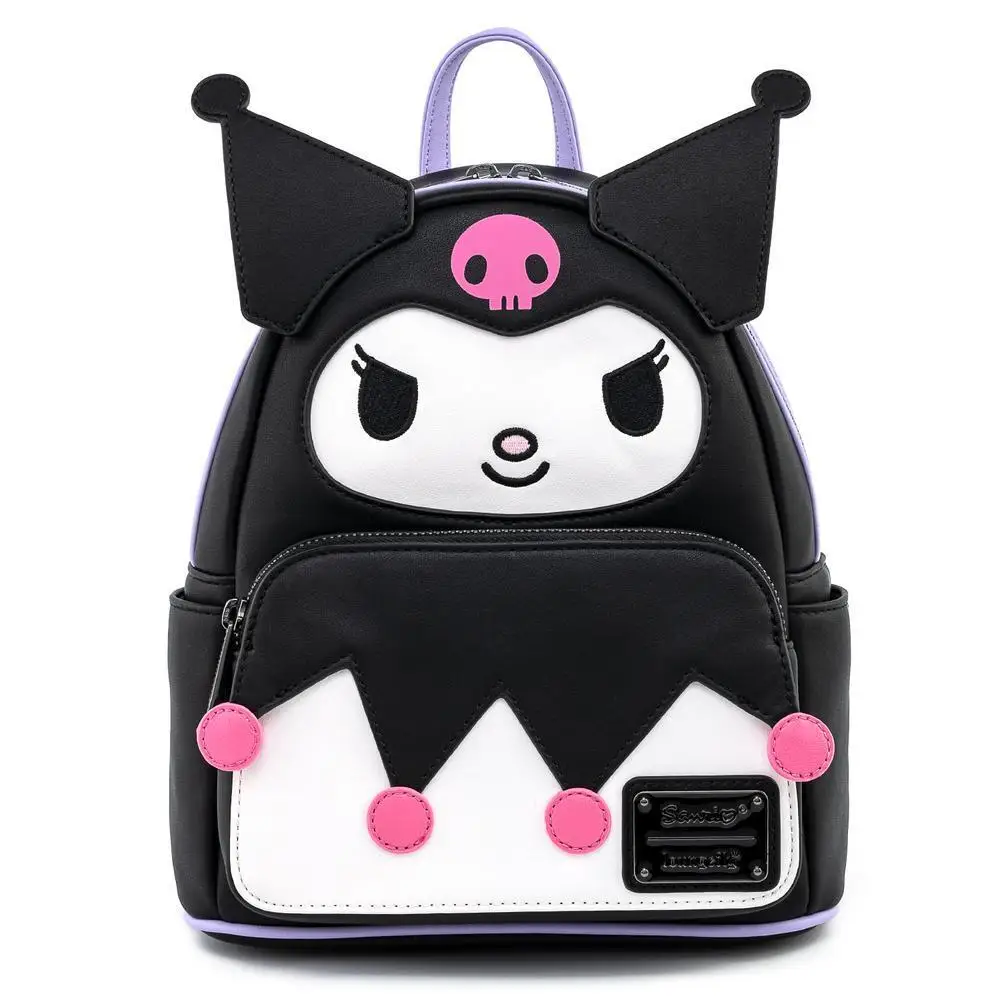 Sanrio Series Purple Kuromi My Melody Backpack Creative Backpack Cosplay Womens Unicorn Dinosaur Christmas Bag Gifts