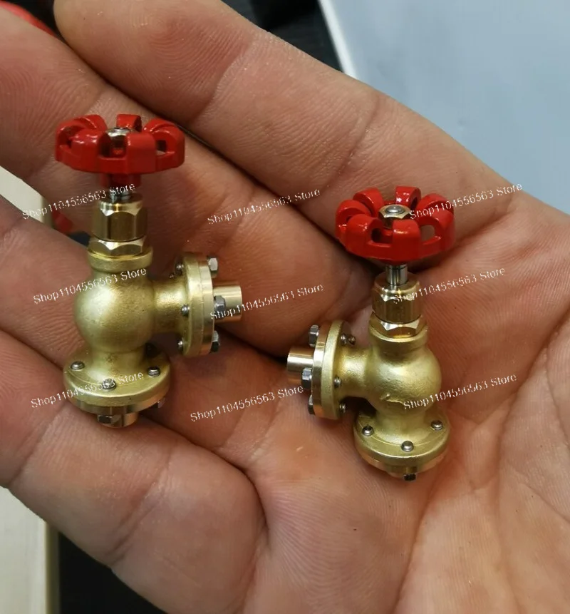 Mini Model Valve, Straight‑through Valve, Angle Valve for Model Boiler and Steam Engine