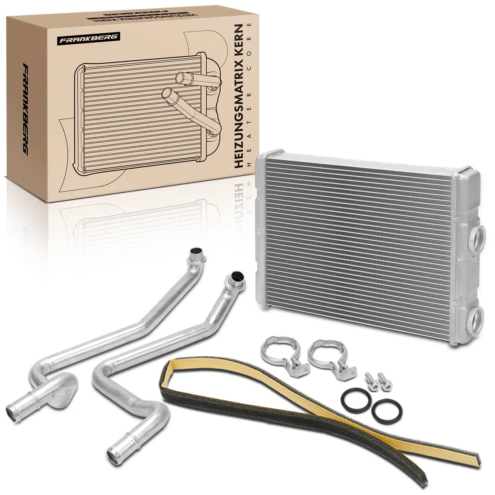 Frankberg 1x Warmtewisselaar Interieurverwarming voor Nissan Qashqai II SUV J11 1.2L 1.3L 1.5L 1.6L 2.0L 271404 EM0A 707202