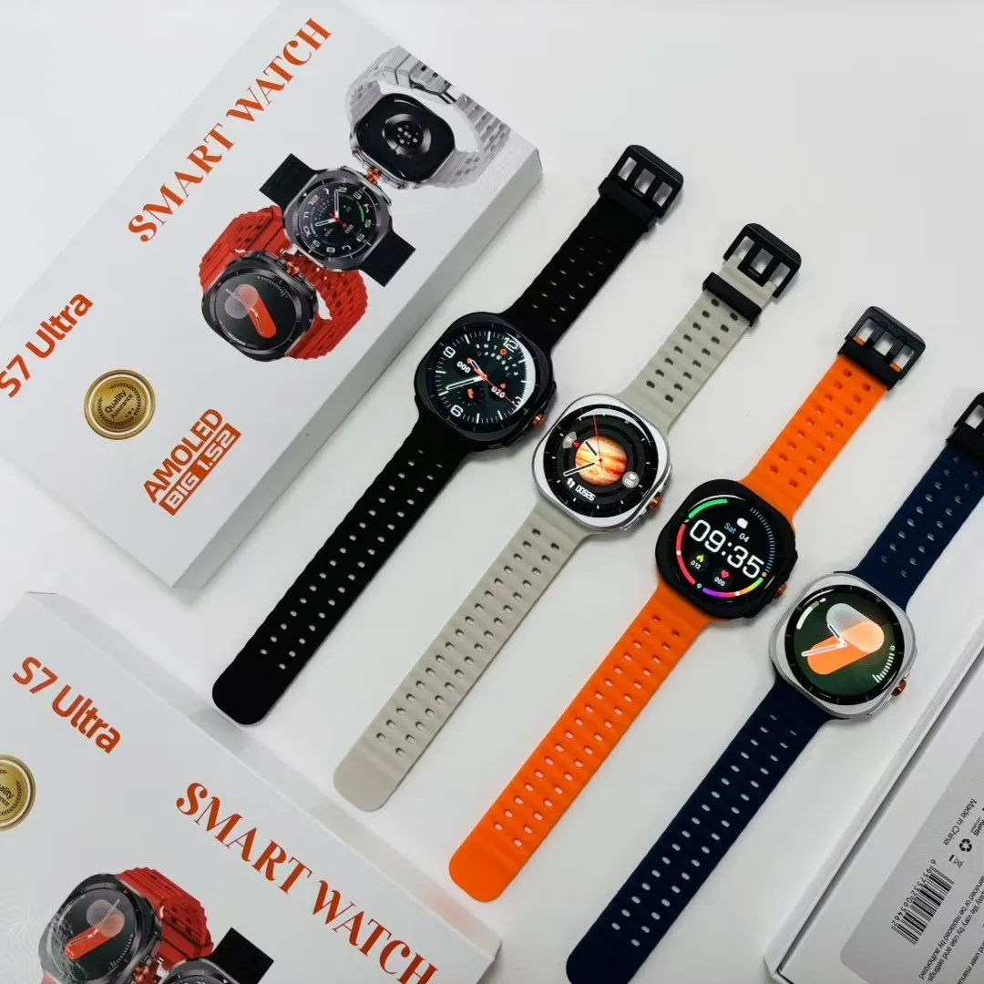 

Смарт-часы S7 Ultra, новые модные спортивные шагомеры, Bluetooth-часы с напоминанием о звонках