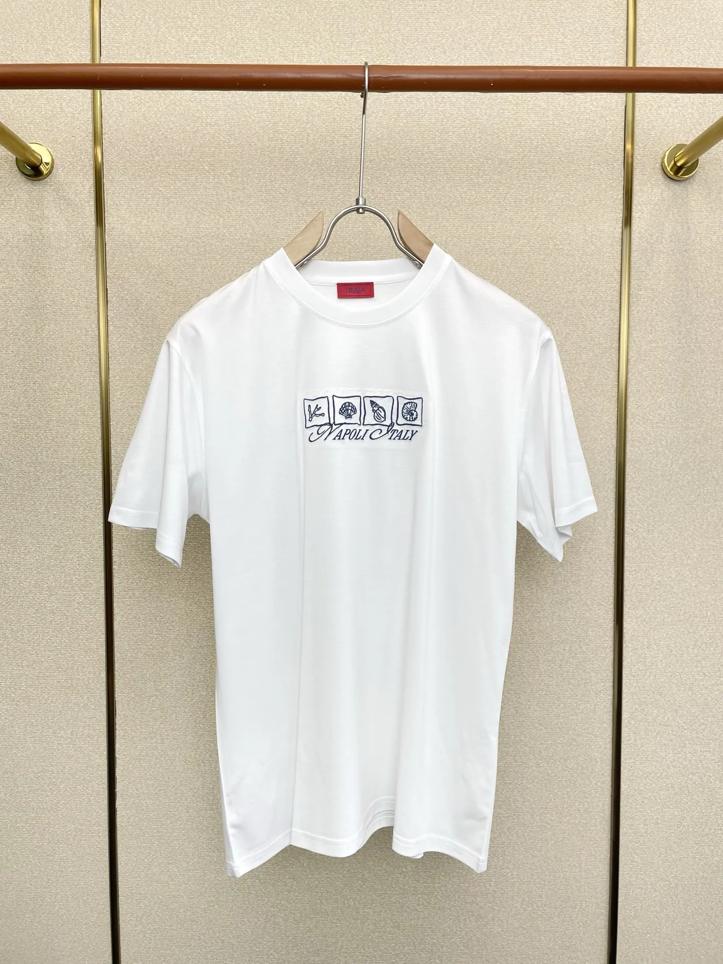 OECHSLI T-Shirt men Cotton 2026 New fashion Casual breathable outdoor short sleeve thin round neck Straight printing M-2XL