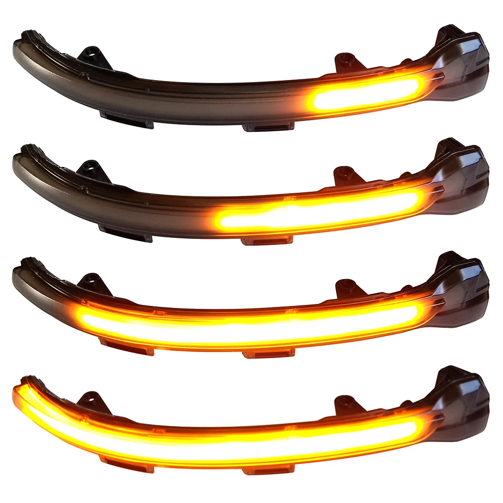 ل VW Golf MK7 7 GTI R GTD الديناميكي الوامض LED بدوره مصباح إشارة لفولكس واجن توران الجانب مرآة ضوء منتجات السيارات