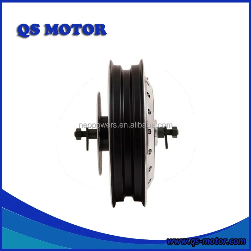 QS Motor 14 inch 273 5000w 72v Electric Motorcycle In-Wheel Hub Motor(45H) V2 Type