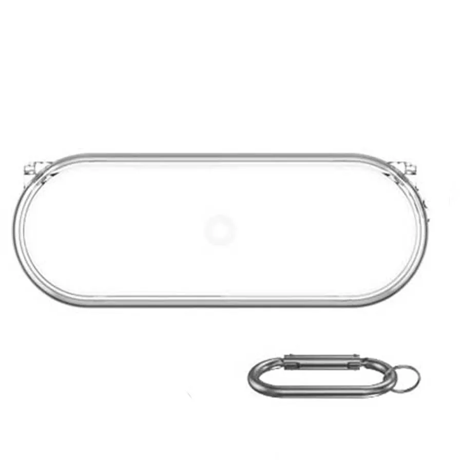 Etui na słuchawki Bluetooth For Nothing Ear (otwarte), bezprzewodowe, miękkie TPU, ochronne, z haczykiem. — zdjęcie produktu 6