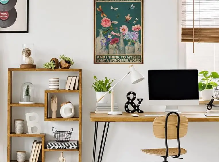 Metalowy Znak Rośliny Te Pomogą Ochronić Pszczoły Śmieszny Retro Vintage Aluminiowy Znak do Domu Ogrodu Kawy Dekoracja Ścienna Metalowa Tabliczka