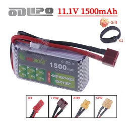 3S 11.1v 1500mAh LiPo Battery for Rc Car Helicopter Airplane 11.1 v Rechargeable Lipo Battery T/XT60/JST Plug For WLtoys V950
